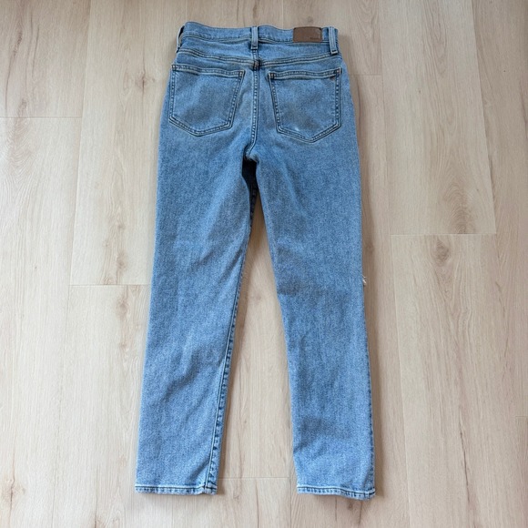 Madewell The Perfect Vintage Straight Jeans Sz 26 Reinhart Wash Ripped‎ - Picture 3 of 12